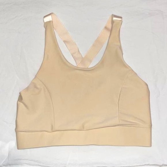 BECCO Demi Bra, Low Impact Sports Bra, Cream, US M - Picture 1 of 3